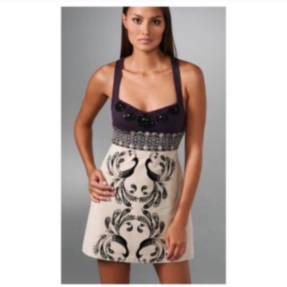 Free People Size 4 Peacock dress